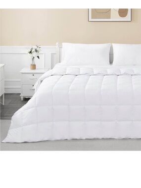 sunflower Down Alternative King Size Lightweight 100% Cotton Shell Bedding